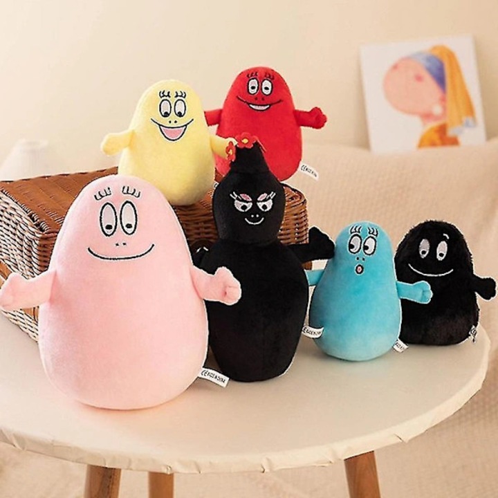 Puha Barbapapa plüssjáték, narancssárga, 25x15cm