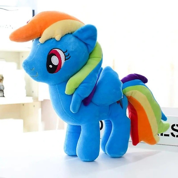 Плюшена играчка My Little Pony Pinkie Pie Rainbow Dash 22x40см многоцветна