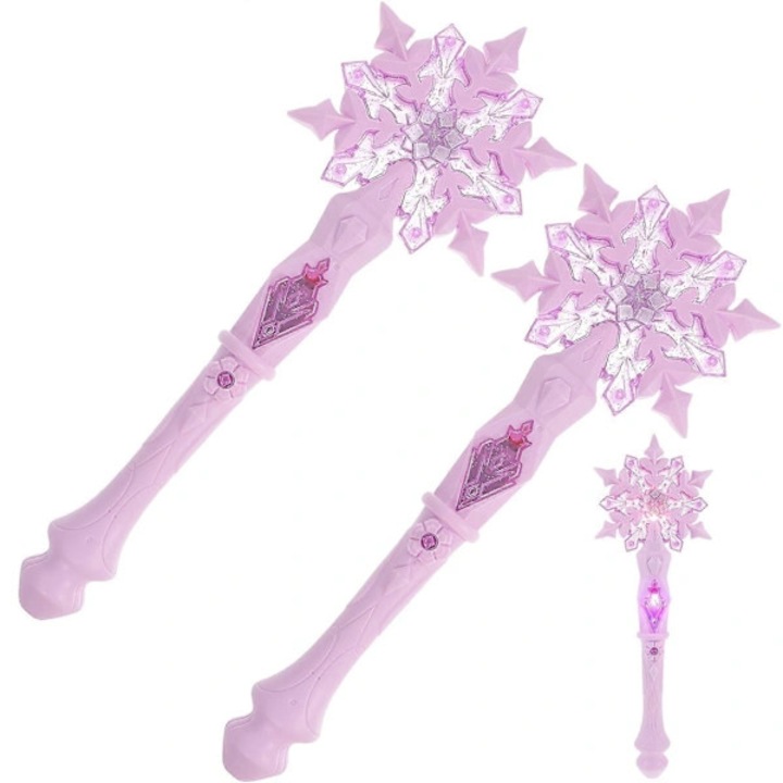 Set 2 baghete muzicale luminoase pentru copii multicolor