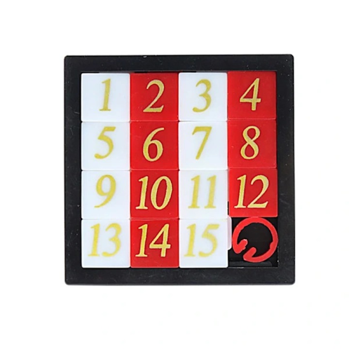 Puzzle numeric Montessori Huarong Road creativ educativ pentru copii
