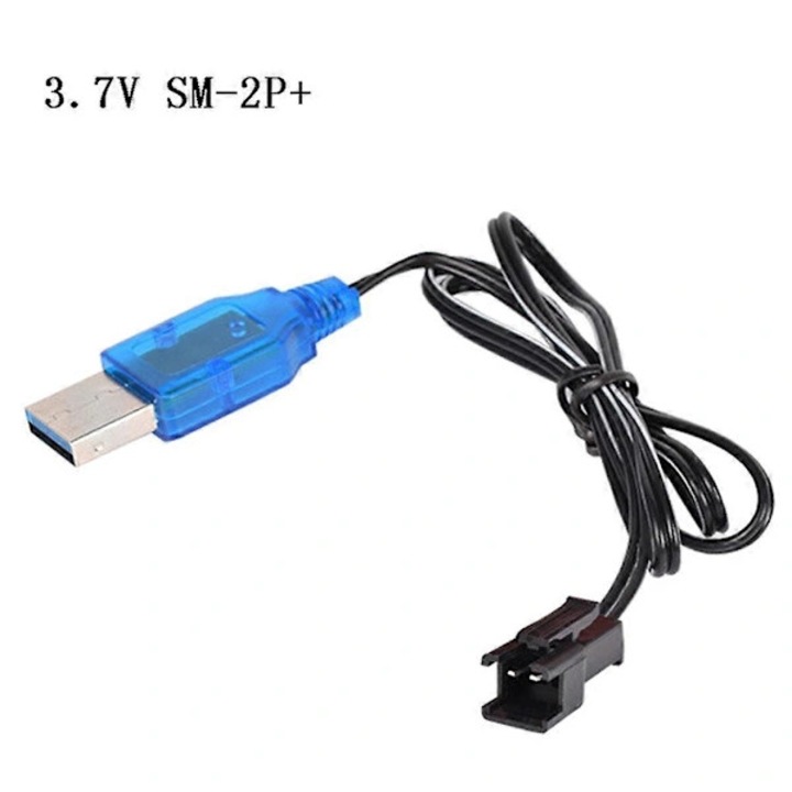 Incarcator USB 3.7V pentru baterii drone accesorii albastru