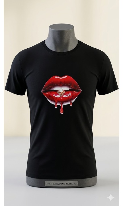 Tricou sport pentru barbat, personalizat culoare negru marime XL