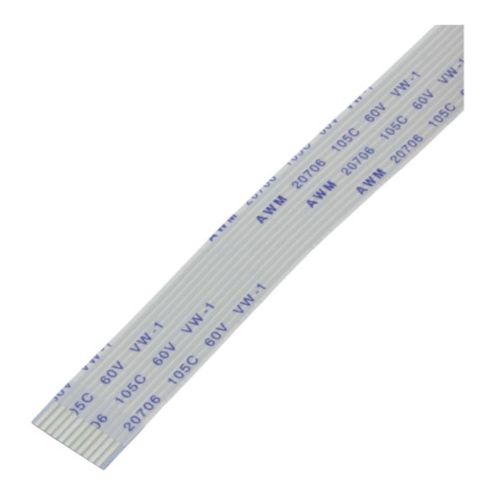 Banda FFC, 11 fire, lungime 20.3cm, pas pini 1mm, 10-11-A-0203-C-4-08-4-T, GCT, M000044