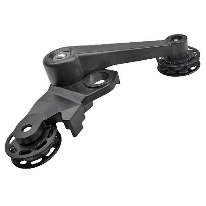 Adaptor tensiune lant bicicleta, negru, aluminiu, 2-3-6 viteze