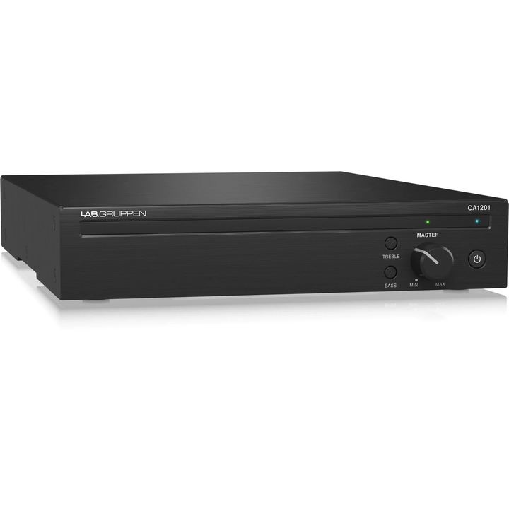 Lab Gruppen CA1201 telepítő erősítő 120W fekete 1U 19"
