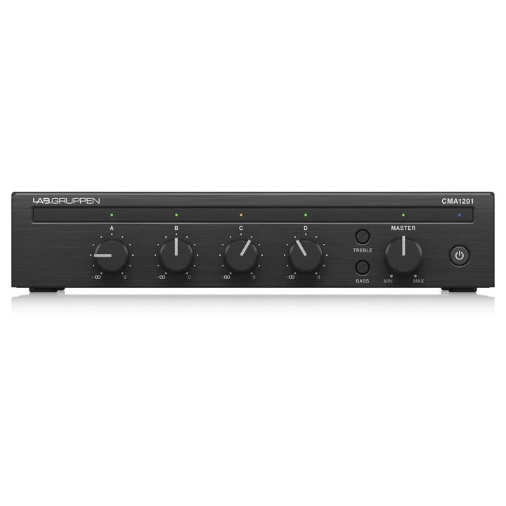 Lab Gruppen CMA1201 keverőerősítő 120W fekete 1Ux19"