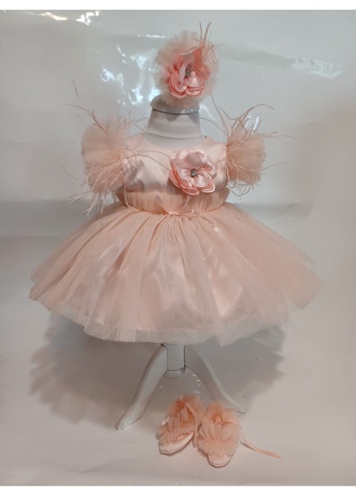 Cataleya kislány keresztelő ruha, 68-as méret