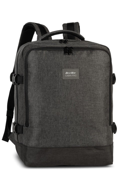 Rucsac Avion 40x30x20 cm Wizz Air/Ryanair, Poliester, 24 L, Bestway Cabin Pro, Antracit