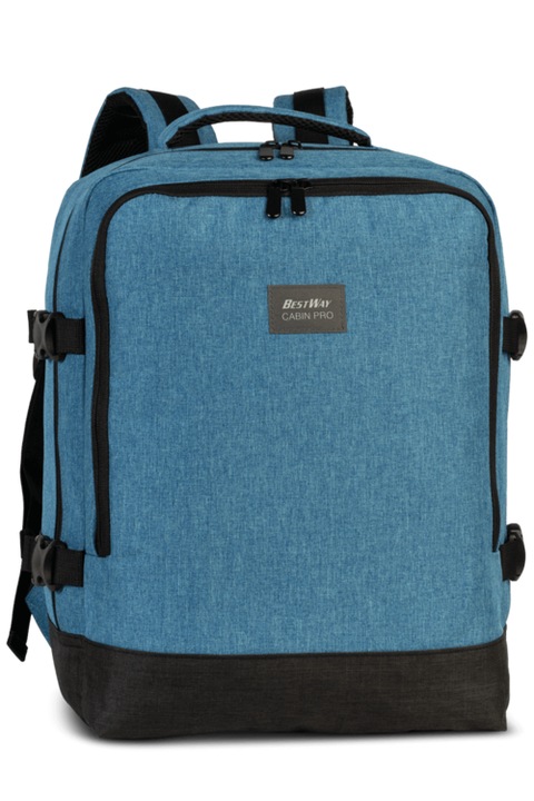 Rucsac Avion 40x30x20 cm Wizz Air/Ryanair, Poliester, 24 L, Bestway Cabin Pro, Albastru