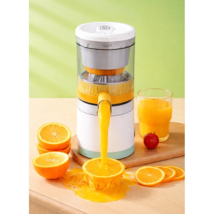 Storcator electric de citrice, portabil, cu alimentare USB, usor de folosit LEIHMANN