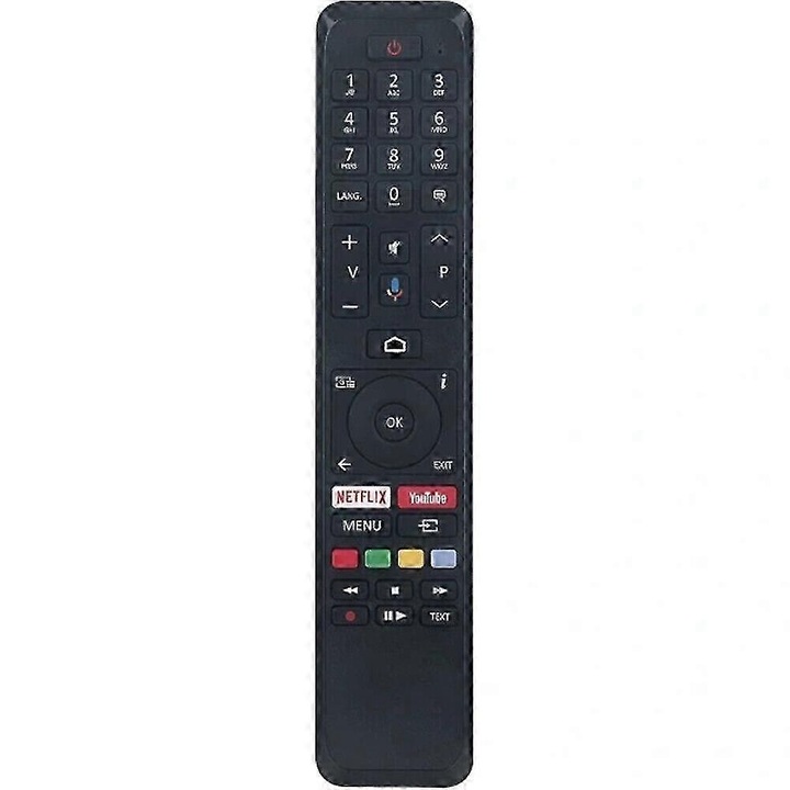 Telecomanda TV RC43160, ABS, negru, 28x13.5x5cm