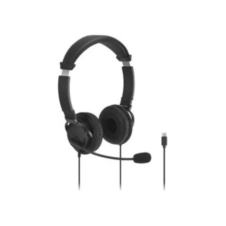 Слушалки с микрофон Kensington Classic EQ USB-C Black