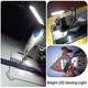 LED lámpa varrógéphez, flexibilis, mágneses talppal, 30cm, fehér