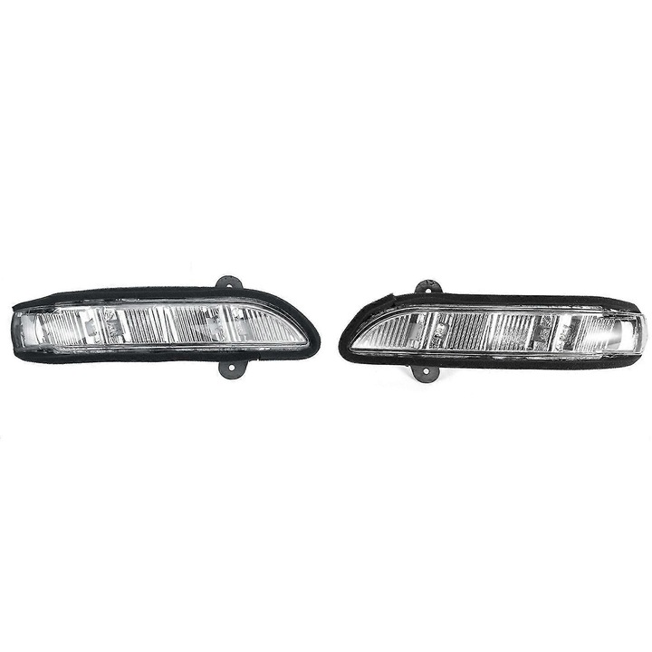 Set 2 lumini semnalizare oglinda Mercedes W211 W221 W219 galben transparent