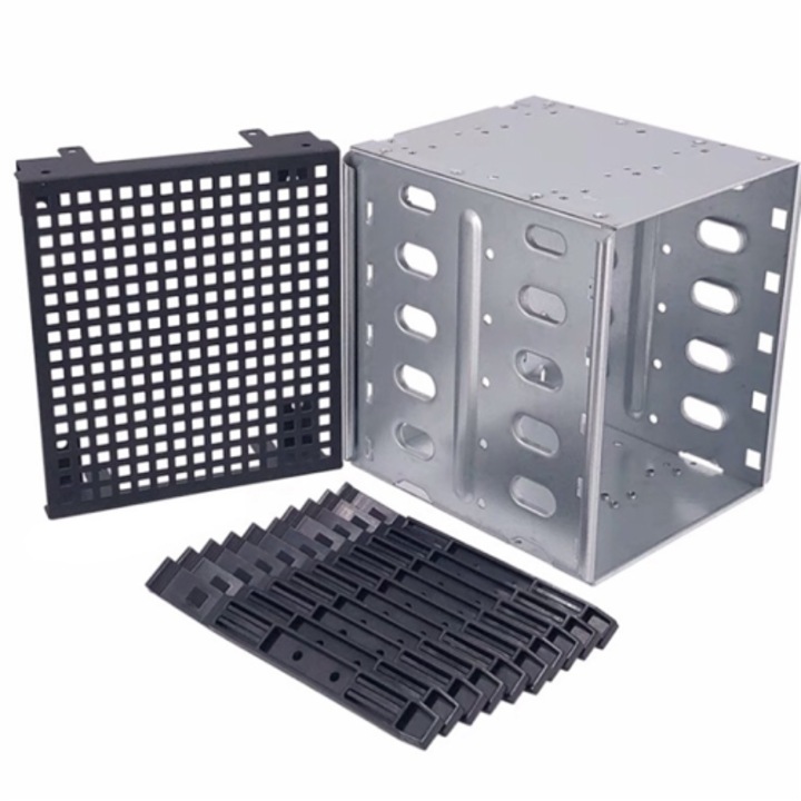 Поддръжка на твърд диск 5.25 инча към 5 x 3.5 инча SATA