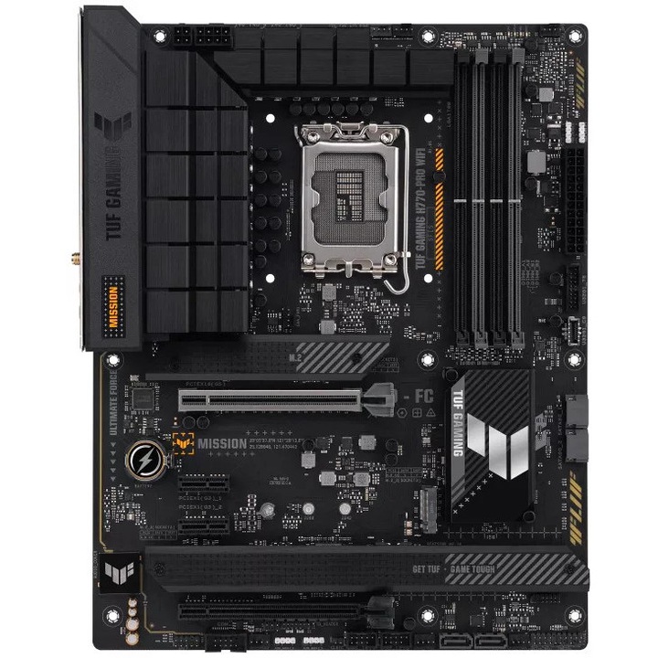 Placa de baza 1700 Asus H770 MicroATX DDR5 WiFi6 BT5.2 TUF GAMING H770-PRO