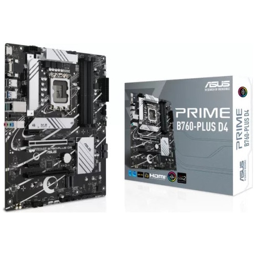 Placa de baza ASUS TUF GAMING B760-PLUS WIFI DDR4, Socket 1700