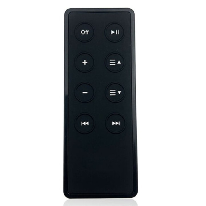 Telecomanda audio pentru SoundDock II III, negru