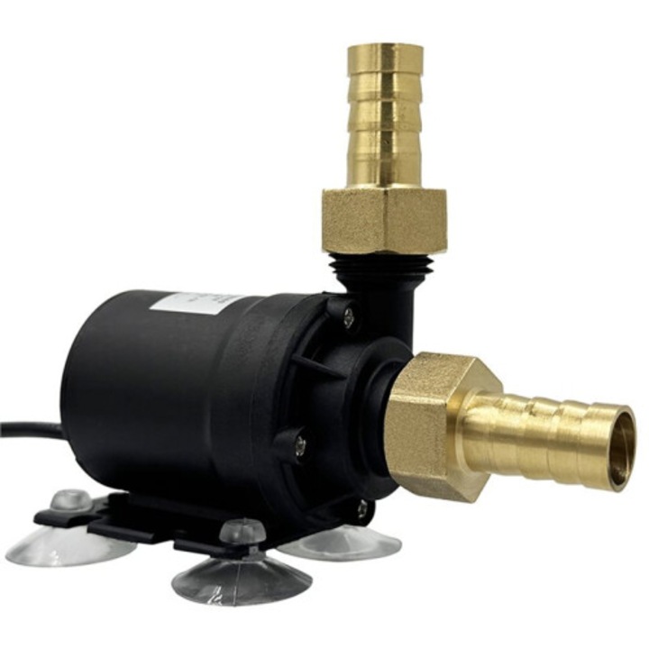 Pompa apa calda 12V motor brushless solar rezistenta temperatura inalta compacta