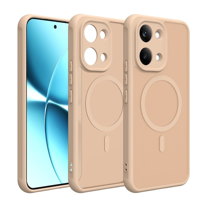 Husa telefon Techsuit HaloFrost II MagSafe aurie compatibila cu Xiaomi Poco X8 Pro Max