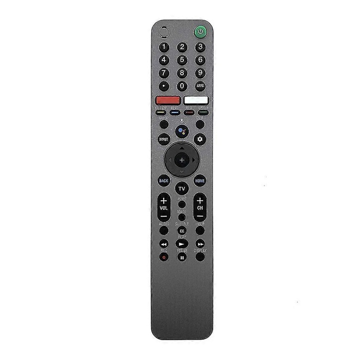 Univerzális TV távirányító, fekete, 15x5x2cm