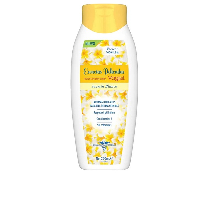 Gel intim cu iasomie alba Vagisil ESENCIAS DELICADAS JÁZMIN BLANCO 250 ml