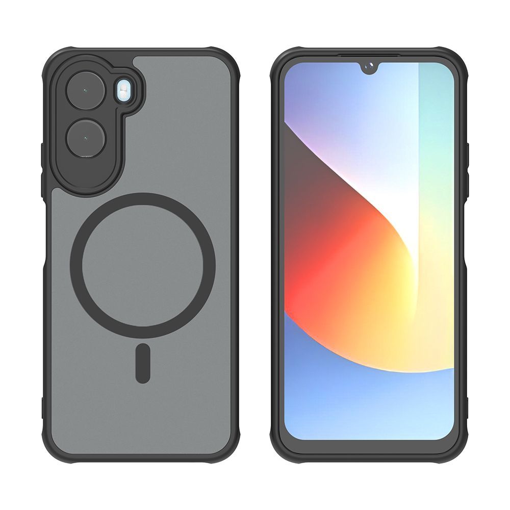 Husa telefon Techsuit HaloFrost II MagSafe compatibila cu Xiaomi Redmi A7 Pro 4G negru