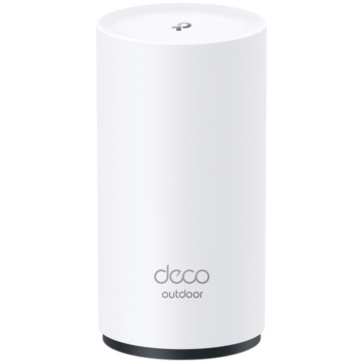 Система Wi-Fi Mesh TP-Link Deco BE25-Outdoor, BE5000, Wi-Fi 7, Dual-Band, 2 порта 2.5 Gbps, Съвместима с Alexa и Google Assistant, HomeShield