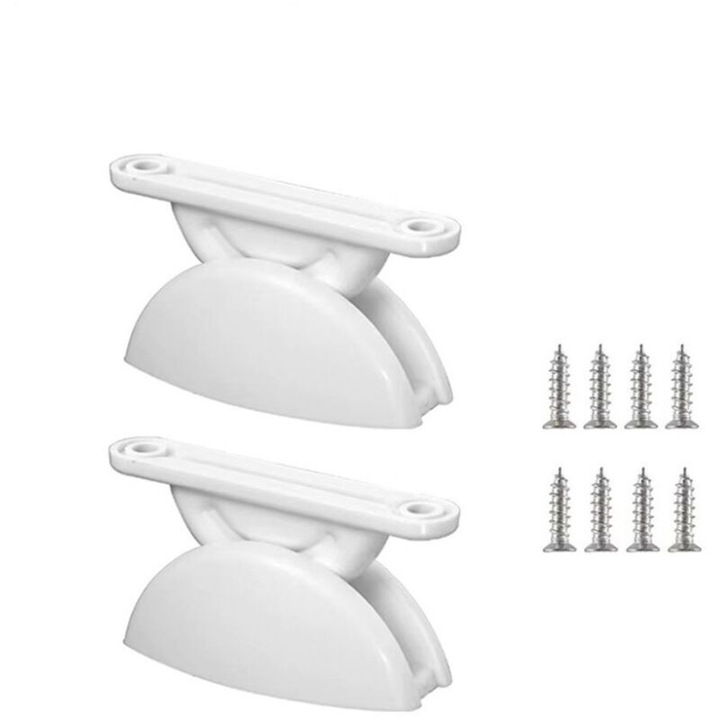 Set 2 opritoare usi plastic pentru rulote si ambarcatiuni, rezistente, T-shaped