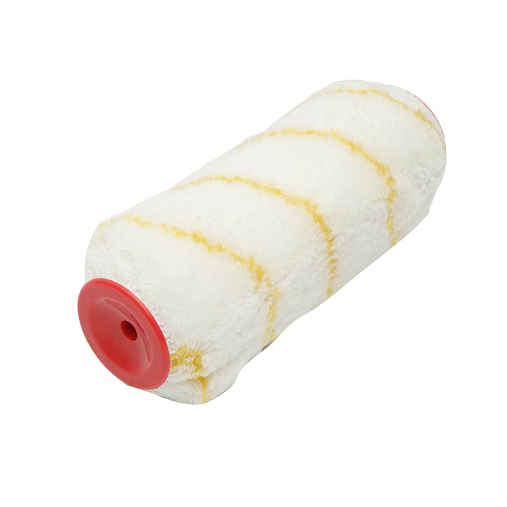 Sárga szálas festőhenger, hossza 18cm, átmérője 47 mm