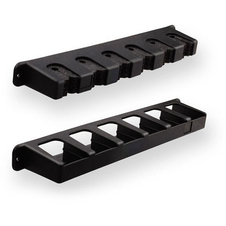 Suport pentru 6 lansete, multifunctional, ABS, 35x15x3cm