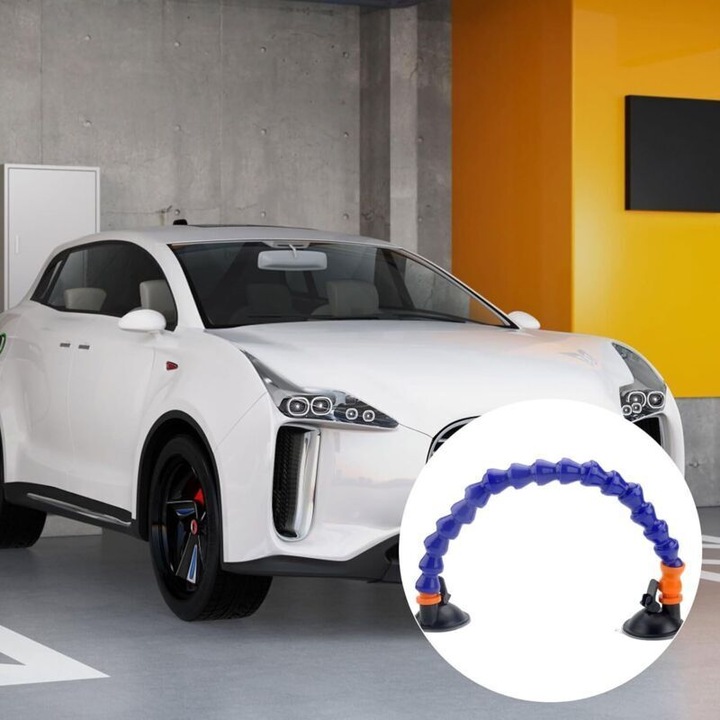 Set reparare lovituri auto, nylon si cauciuc, portabil, negru