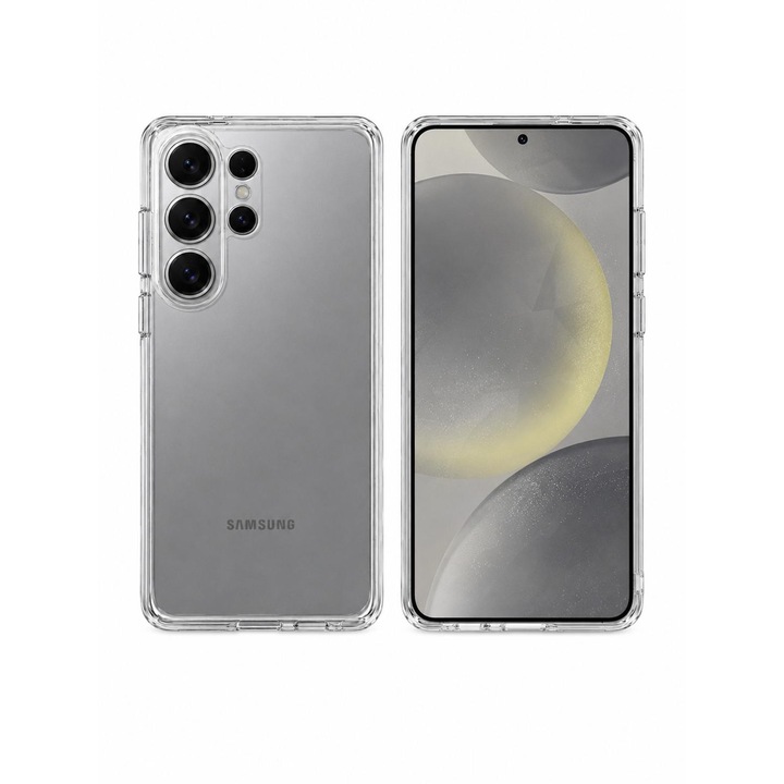 Husa protectie Mat-Tech compatibila cu Samsung Galaxy S26 Ultra, Anti-soc, 2MM, Protectie Camera, Decupaje Precise, Rezistenta la impact, Margini ridicate pentru protectia ecranului, Transparenta