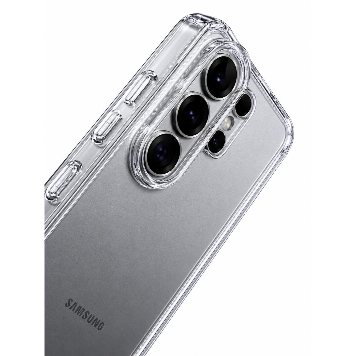 Husa protectie Mat-Tech compatibila cu Samsung Galaxy S26 Ultra, Anti-soc, 2MM, Protectie Camera, Decupaje Precise, Rezistenta la impact, Margini ridicate pentru protectia ecranului, Transparenta