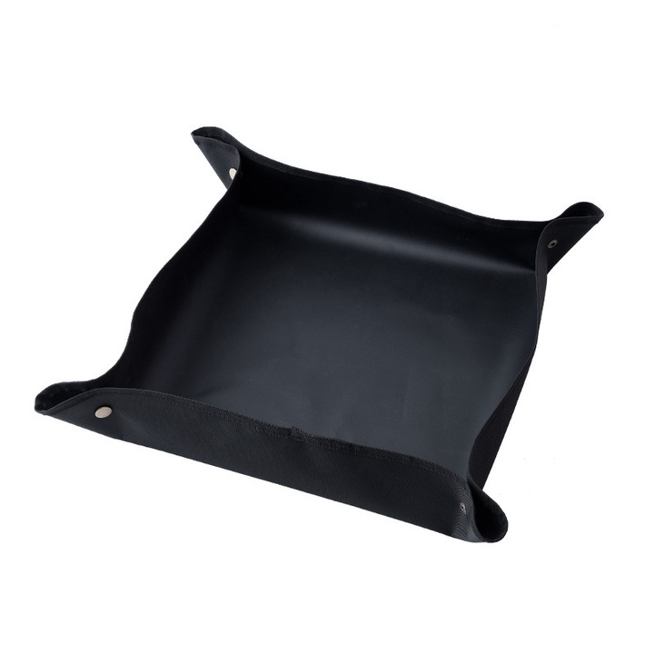 Covoras de gradina pliabil 100x100 cm, covoras de gradinarit impermeabil, covoras negru pentru ghiveci, covoras impermeabil pentru plante