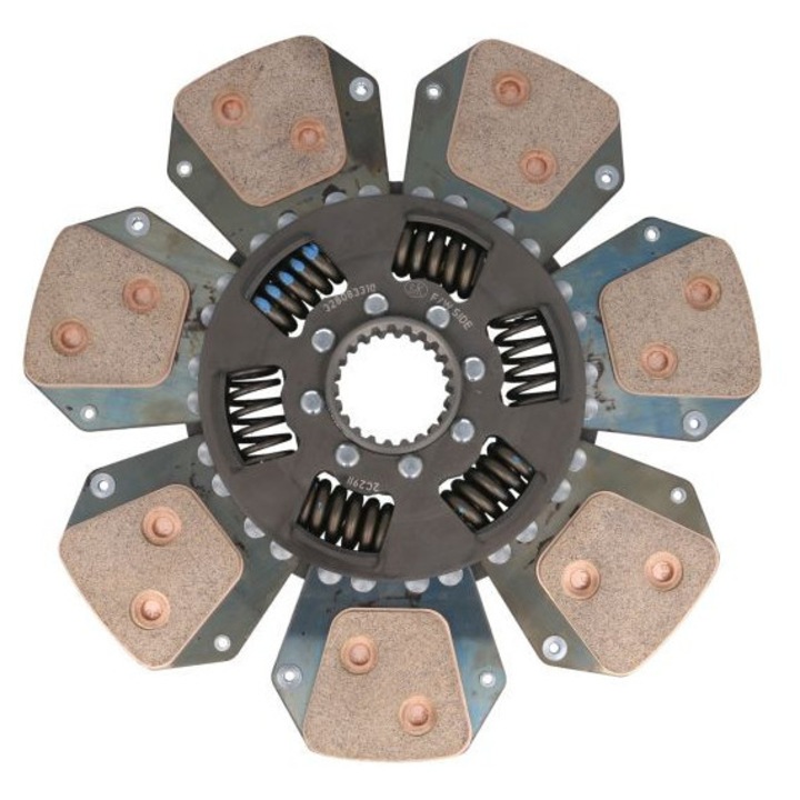 Kuplungtárcsa (280mm Adapterek száma: 7) Ursus 10014 H 8014 H 9014 H Hattat Traktor A100 A110 A75 A85 A90 A95 Massey