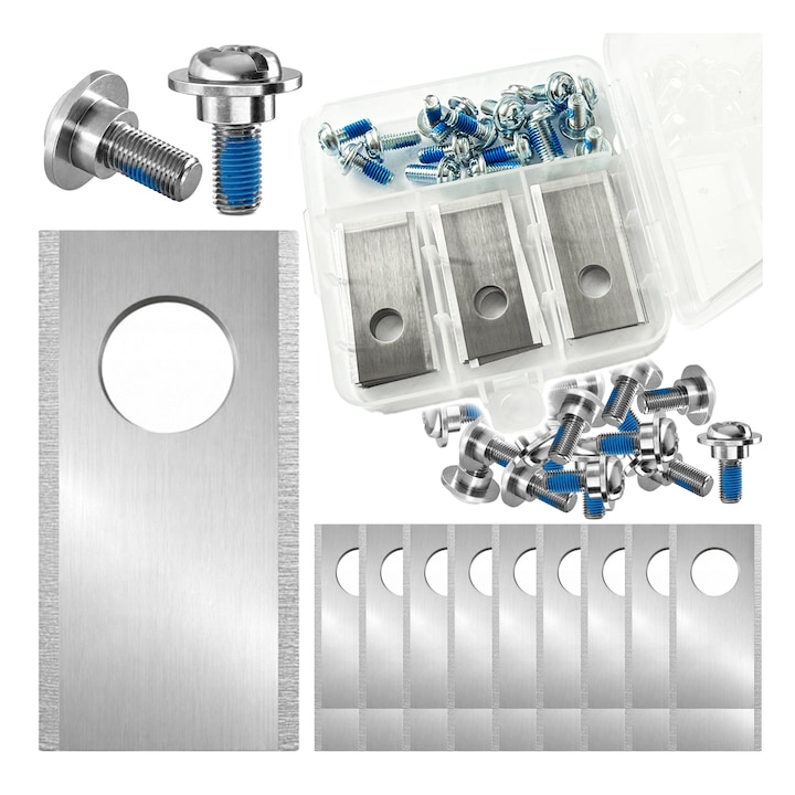 Készlet 18 kés és csavar PIXEL robotfűnyíróhoz 36.2x18x0.9mm