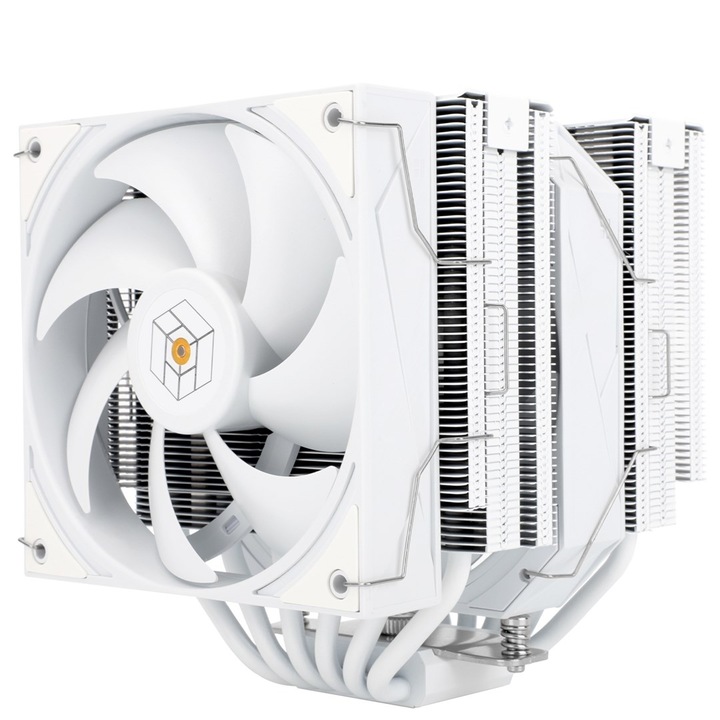 Thermalright Royal Pretor 130 Fehér - Két tornyos CPU hűtő (1x120mm, 1x130mm)