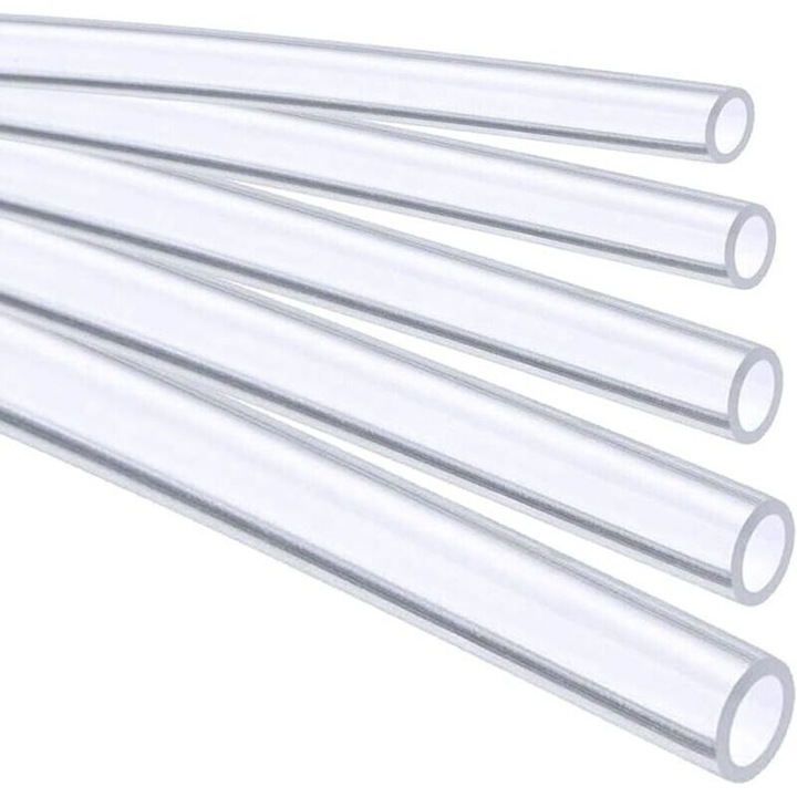 Rugalmas szilikon tömlő 5m 14x18mm átlátszó hőálló