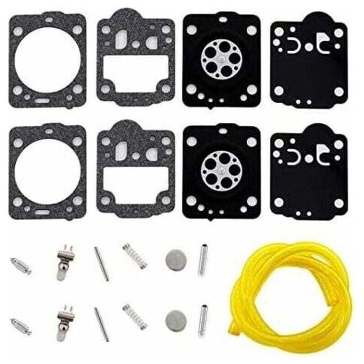 Set 2 diafragme carburator cu furtun pentru drujbe Husqvarna 235 236 240