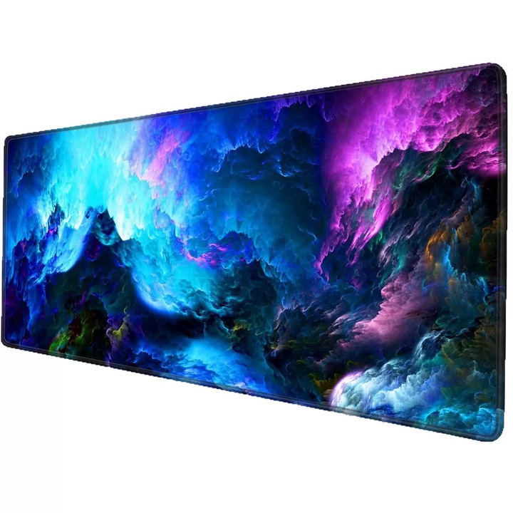 Egérpad Aurora Flashing Galaxy, vízálló, többszínű, standard