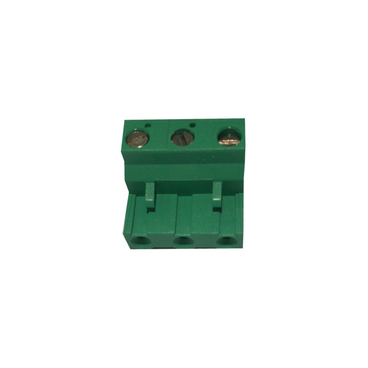 Sauro CIF03007 — Conector mama 3 poli, pas 7.62mm, bloc terminal cu surub, stackabil lateral