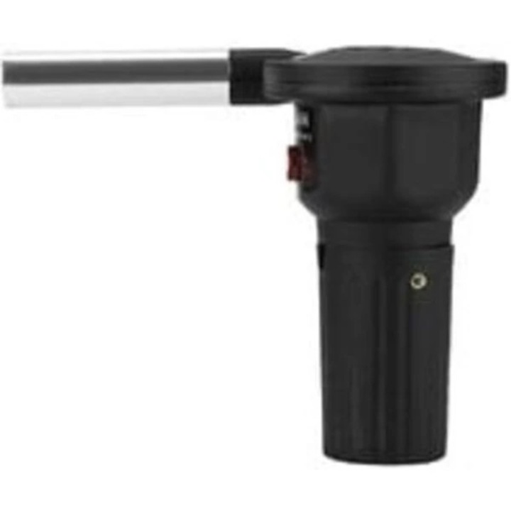 Ventilator electric portabil pentru gratar, negru, 20x10x5cm