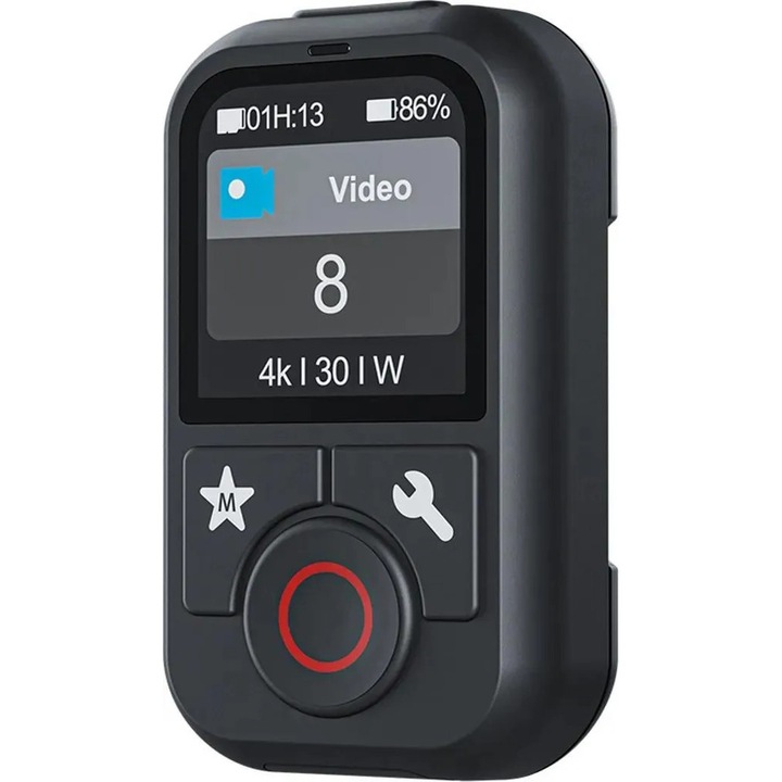 Telecomanda Bluetooth cu ecran color, dragonne, 60m raza, 8h autonomie