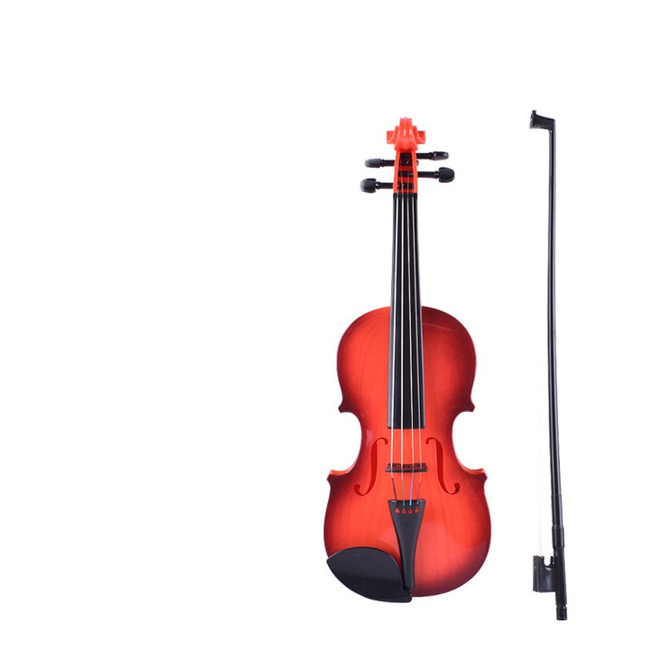 Játék hegedű gyerekeknek, 48.5 cm, műanyag, könnyű