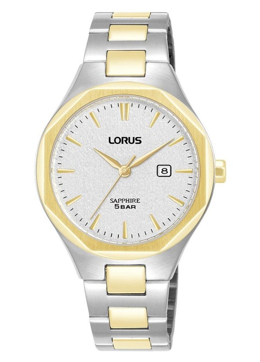 Lorus RH754BX9 női karóra, kétszínű, 32x8mm, rozsdamentes acél, zafír, dátum, 50m