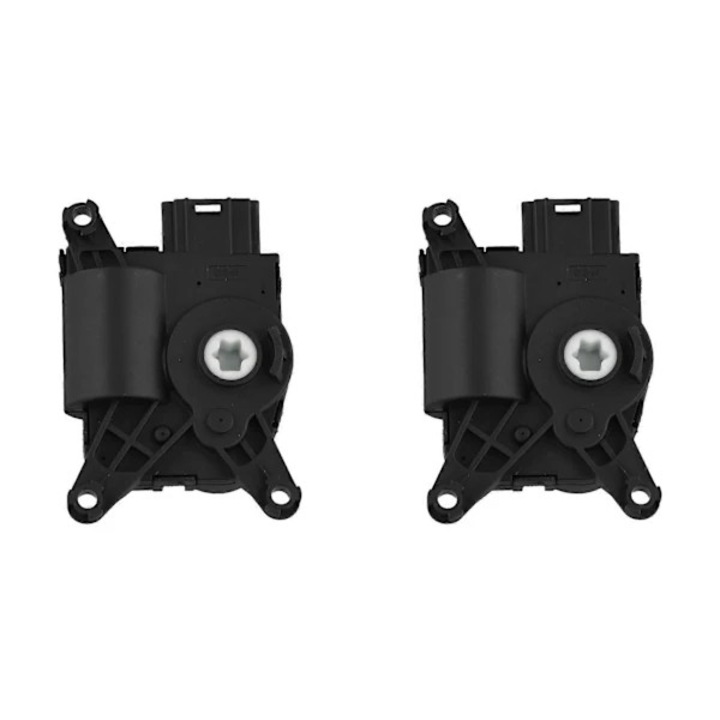 Set 2 actuatoare clapeta aer conditionat, negru, plastic, Alfa Romeo Spider 939
