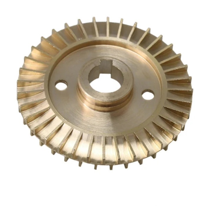 Rotoros vízpumpa, 60x6.5mm, sárgaréz, 12mm furat