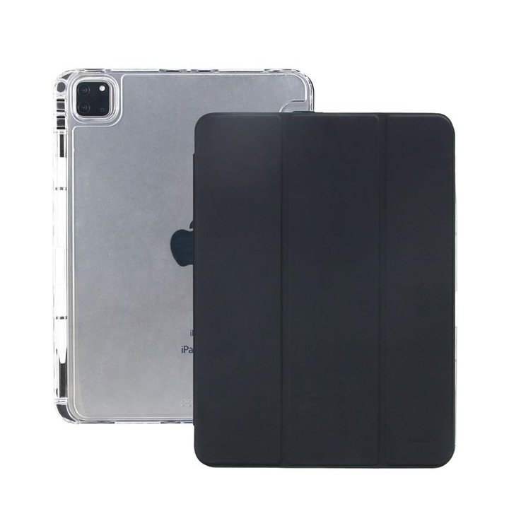 Husa Mobile Origin Easy Tablet compatibila cu iPad Pro 11 inch (2024 / 2025), Transparent