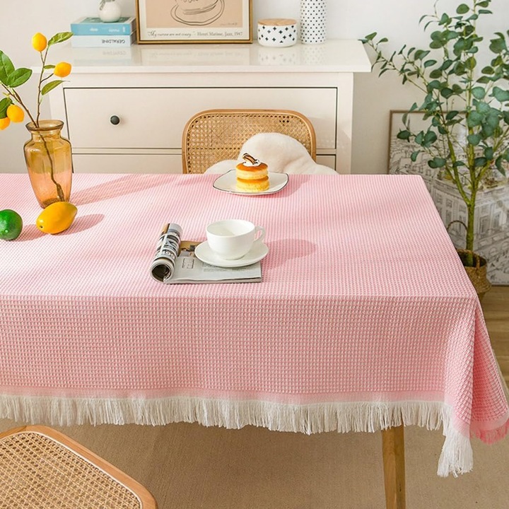 Patura multifunctionala roz 130x180cm, usoara si pliabila